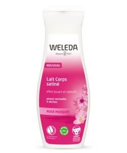 Lait corporel Soyeux à la Rose musquée BIO, 200 ml